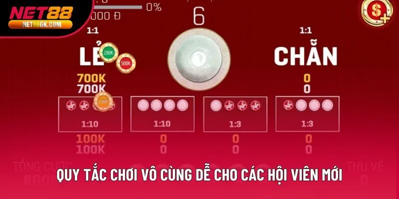 Quy tắc chơi vô cùng dễ cho các hội viên mới